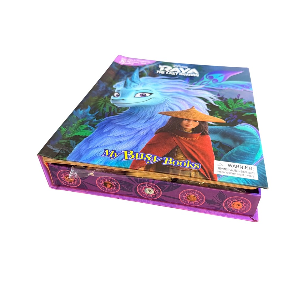 Disney Raya and the Last Dragon My Busy Books 10 Figures & Playmat Phidal Set - Picture 11 of 14